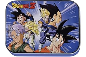 MEVSIM STORE Dragon Ball Z Cerotti Bambini – 24 Cerotti Colorati Waterproof & Ipoallergenici in Scatola di Metallo – Ideali per Scuola, Viaggi, Attività Outdoor e Primo Soccorso – Delicati su Pelle Sensibile