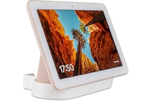 P3D-Lab Soporte de pared para Google Nest Hub de 1ª generación, soporte de pared blanco Nest Hub