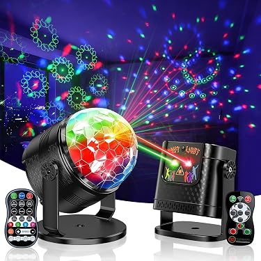 Starlitflow Pack 4 Projecteurs COB PAR 100W - Lumière Scène Blanc Chaud/Froid 2-en-1, Activation Sonore, Stroboscope, DMX - Idéal Église, Mariage, Théâtre, DJ, Fête, Halloween Noël