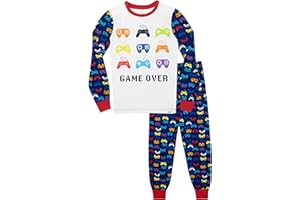 Harry Bear Chłopcy Piżama Gry Komputerowe Dopasowanym Kroju