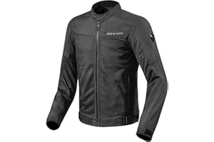 REVIT ABBIGLIAMENTO REV'IT! ECLIPSE CHAQUETA MOTORISTA NEGRA