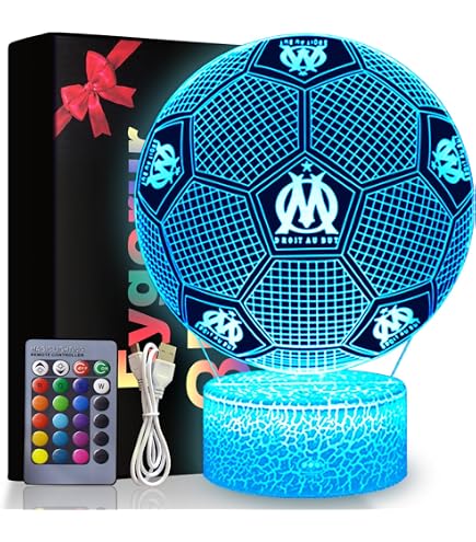 Ballon De Football OM Supporter – Taille 5, Polyuréthane, Collection Officielle Olympique De Marseille