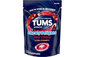 Tums Chewy Delights mjuka chews, very cherry (körsbär), 32 st