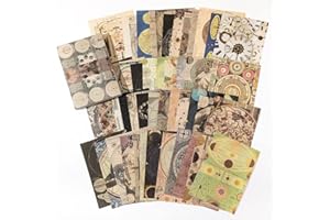 SHANFAA 100 Stück Scrapbooking Papier Deko,Galaxy Universe Series Bastelpapier Dekopapier,Scrapbooking Zubehör,Journal Zubehör Papier,Scrapbooking Papier für Notizbuch Kalender Fotoalbum Tagebuch