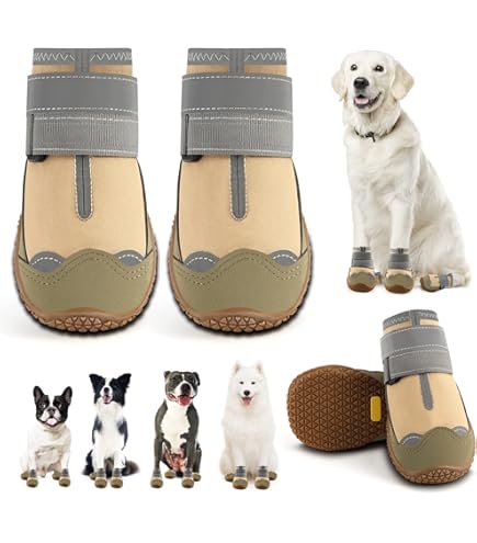 Dog Boots For Large Dogs Hcpet Dog Boots Waterproof For Dog With