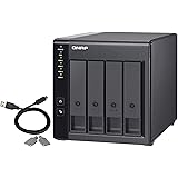 QNAP TR-004 Boîtier d'extension NAS pour Ordinateurs de Bureau à 4 Baies