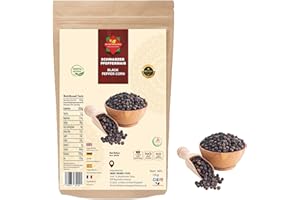 THE WORLDWIDE MINT Schwarzer Pfeffer | Schwarze Pfefferkörner (1 kg/35,27 oz) | Ganzer schwarzer Pfeffer |100% natürlich | Authentisch | Keine Zusatzstoffe | Keine Konservierungsstoffe | Nicht gentechnisch verändert