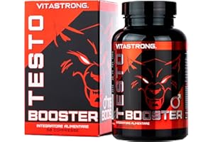 VITASTRONG. Vitastrong - Booster de testostérone, 100% naturel et sûr Comprimé, fabriqué en Italie, haute qualité, pour augmentation extrême des niveaux de testostérone et de la masse musculaire