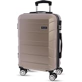 EL CABALLO - Cabin Suitcase 55x40x20 - Travel Suitcases Suitable for | Trolley Luggage for Aircraft Heavy Duty with 4 Wheels