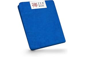 ZEN MASSAGE WARE ZEN - Copertura per lettini da massaggio - lenzuolo in morbida spugna per lettini cosmetici, da terapia & trattamento - rivestimento per lettino lavabile a 60° - accessori per massaggi (blu reale)