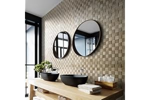 Wooden Wall Design Revêtement mural en bois - Aspect 3D - Panneaux muraux en bois de chêne naturel Modèle Chess (1 m²)