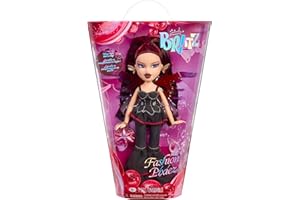 Bratz Fashion Pixiez Lina - Kolekcjonerska Lalka Fantasy z Prawdziwymi Ubraniami i Akcesoriami, Skrzydła Zmieniają się w Pierścionek