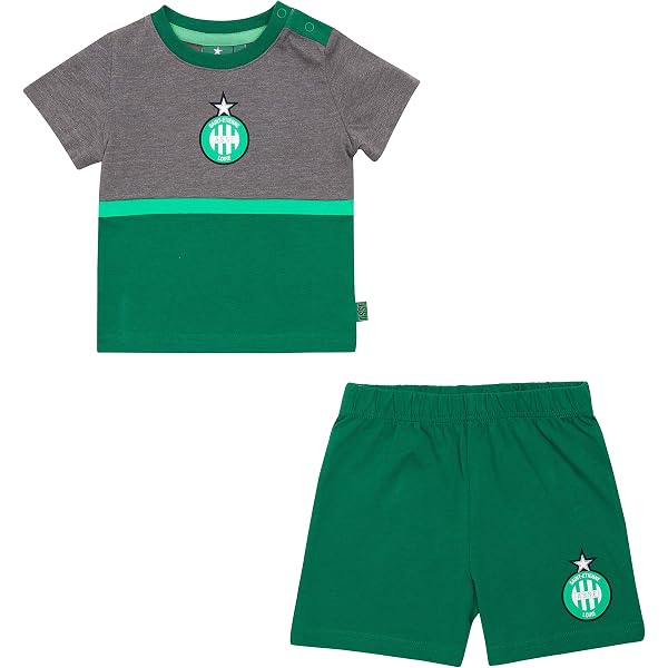 Grenouillère AS Saint-Étienne Bébé 18 Mois - Collection Officielle ASSE