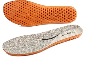 Knixmax Plantillas Deportivas para Hombre y Mujer,Plantillas de Soporte de Arco Transpirable,Cómodas y Amortiguación para Deportes,Correr,Caminar,Senderismo