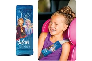 DISNEY HiTS4KiDS – Almohadillas para cinturón de seguridad para niños – Almohadillas para cinturón de seguridad y mochila – Protector de cinturón para mayor comodidad en el viaje – Protector de cinturón de