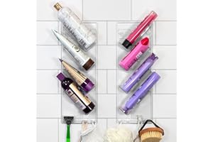 S.B.Weston Shower Caddy (2 Pack) - Rustproof, No Drilling, No Suction Cups - Stores & Organises Shampoo, Conditioner and more - Bathroom Storage Rack