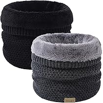 Femme Homme Tube Écharpe Cache-Cou Echarpe Polaire Écharpe Coupe-Vent