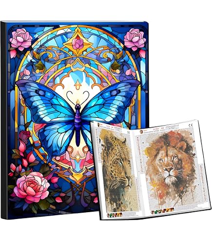 Portfolio De Rangement Pour Diamond Painting - Format A3, 30 Pages Transparentes - Étui De Présentation étanche
