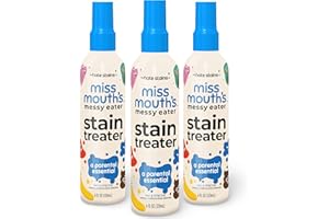 Miss Mouth's Messy Eater Stain Treater Spray - 118ml 3 Pack Stain Remover - Newborn & Baby Essentials - No Dry Cleaning Food, Grease, Coffee Off Laundry, Underwear, Fabric