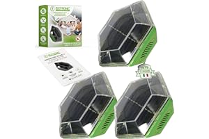ISOTRONIC Deterrente per uccelli | Dissuasore a ultrasuoni per scacciare uccelli e piccioni | Repellente alimentato a energia solare | Protezione contro uccello | Confezione da 3