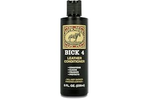 Bickmore Bick 4 Leather Conditioner 8 oz - Best Since 1882 - Cleaner & Conditioner - Restore Polish & Protect All Smooth Finished Leathers