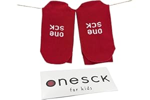 ONESCK Kids Super Soft Cotton Socks for Boys and Girls Vibrant Plain Colours in two sizes 3-6 and 7-12 Years
