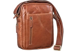 STILORD 'Irving' Borsello Uomo in Pelle Borsa Tracolla Vintage Piccola Borsetta Messenger Piccola in Cuoio a Spalla