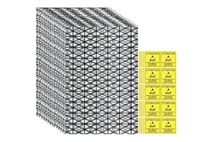 KIUIOM Anti-Static Sacchetti, Borse Antistatiche, ESD Sacchetto, 20PCS 30x40cm Buste Antistatiche Buste Antistatiche Accessori per Computer per Componenti Elettronici Sensibili ESD e Computer