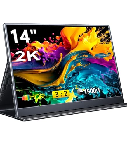 MagicRaven Portable LCD Monitor, 14