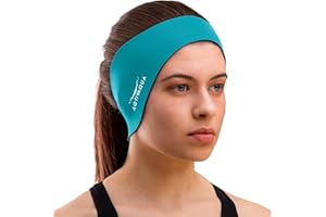 AqtivAqua Swimming Headband - Swim Ear Band Protection Cover - Hair Guard - Keep Ear Plugs in