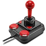 SPEEDLINK SL-650212-BKRD Competition PRO EXTRA USB Joystick - Anniversary Edition, Retro-Arcade-Stick, schwarz-rot