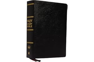NKJV Study Bible, Premium Bonded Leather, Black, Comfort Print: The Complete Resource for Studying God’s Word