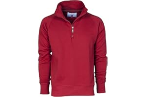 CHEMAGLIETTE! Sudadera de trabajo de punto afelpada de algodón con media cremallera de color Payper Miami +