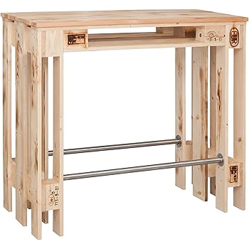 WELCON Theke aus Europaletten - Tresen in Handarbeit von Tischlerei