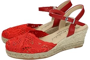 TORRES 5004 Zapatilla DE Encaje Mujer Alpargatas