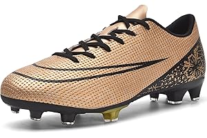 DimaiGlobal Zapatillas de Fútbol Hombre Spike Aire Libre niños Profesionales Atletismo Entrenamiento Calzado de Fútbol Training Botas de Fútbol Tacos de fútbol Deportivas