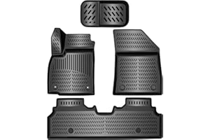 Elmasline Alfombrillas de goma 3D para KIA EV3 (2024-2025) con Frunk | Borde extra alto de 5 cm | Accesorios - Alfombrillas de suelo