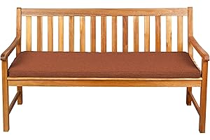 Gutekissen® Coussin de siège pour Banc, balançoires de Jardin, siège, Lisse. FK5 (120x40x5, Orange)
