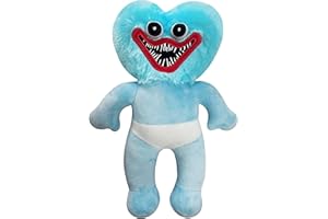 FASTEXX Nobody Sausage Plush Toy Cartoon Game Character Kids Toys Plushie Rainbow Friends Plush Stuffed Dolls Toys Squishy plushies Soft Toys Squishmallow Teddy Pillow Figure Toy for Kids (Babyblue)