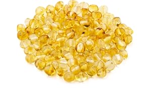 Amber Polished Beads – 100% Natural Baltic Stone 5-6mm Baroque Style Loose with Drilled Holes Multiple Colors - Amber Culture