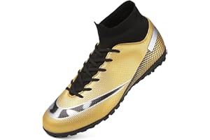 ASOCO DREAM Football Boots Men's Astro Turf Trainers Outdoor High-Top Football Shoes Professional Athletics Sneakers Teenager Soccer Shoes