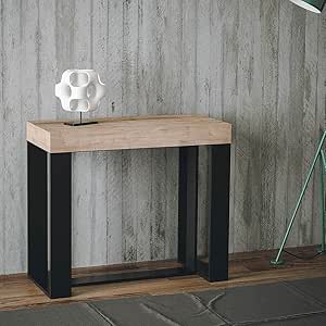 Group Design Konsolentisch ausziehbar Made in Italy Futura Eiche Natur