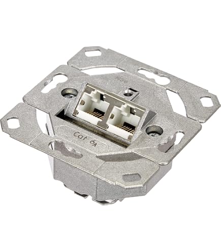 Copertura Per Presa RJ-45 Gira 264027 - Colore Bianco, Per Impianti Elettrici
