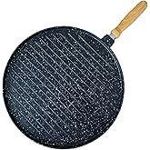 EVA COOK 36 cm &ccedil;ift taraflı g&ouml;zleme tavası