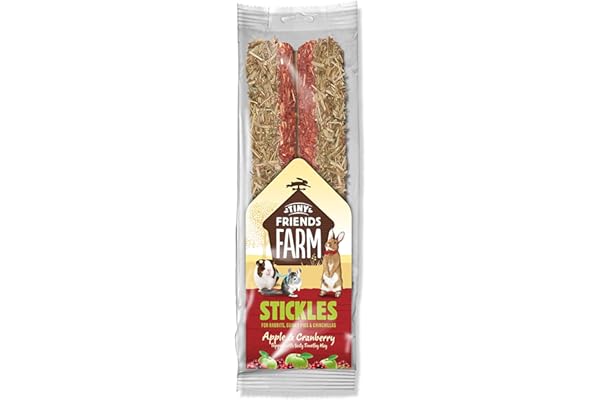 Supreme Petfoods Friandise Pomme/Canneberge Stickle pour Petit Animal