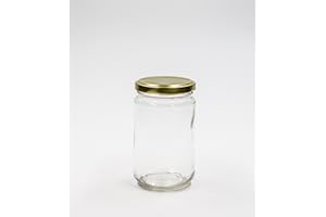 COVIM 24 Barattoli in vetro per marmellate e sottolio 314 ml con tappo