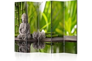 BIOMBO B&D XXL murando Biombo 225x172 cm de Impresion Unilateral en el Lienzo de TNT Decoracion Foto Biombo de Madera con Imagen Impresa Separador Grande Home Office b-B-0187-z-c