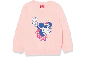 Amazon Essentials Disney | Marvel | Star Wars | Princess Mädchen Pullover mit Rundhalsausschnitt