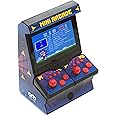 Mini Arcade Machine, handheld console, Plug and Play TV Games, 2 Player, 300 In-Built Games, 8-Bit Retro Arcade Games, 4.3” Full Colour Screen, 2 x Wireless Joysticks, for Men and Women - Thumbs Up!