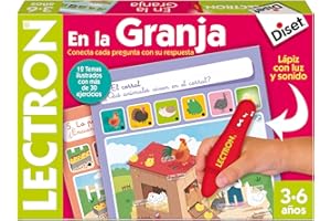 DISET 64872 Tiere Pädagogisches Spielzeug, Bauernhof, Mehrfarbig, 39x27x5,3